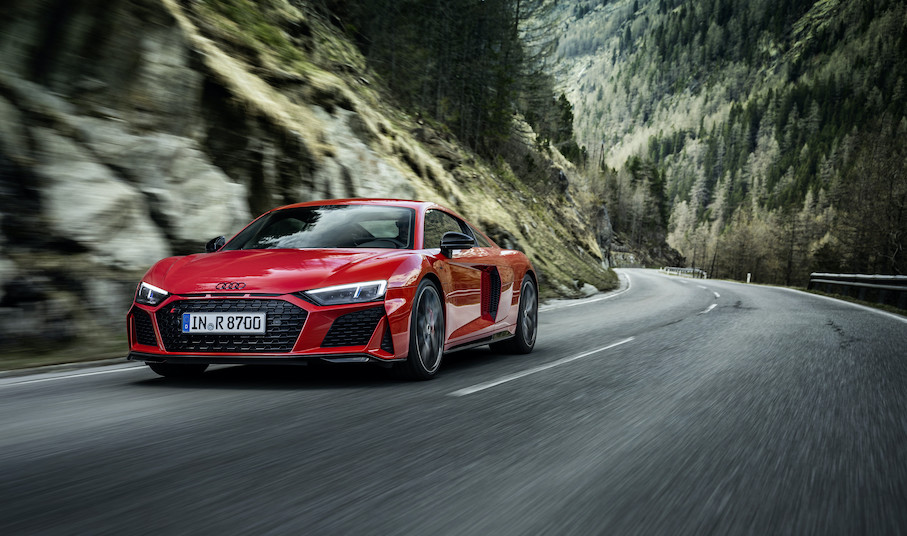 Audi R8 V10 performance RWD
