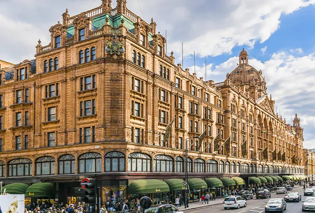 Shopping at Harrods