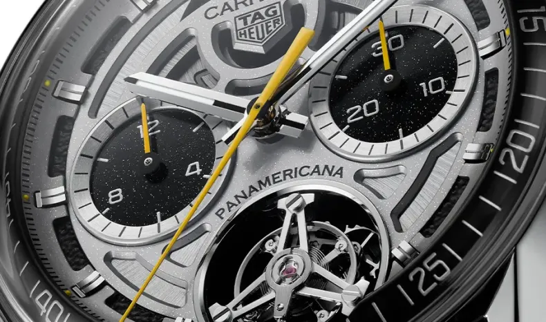Carrera Chronograph Tourbillon x Porsche Panamericana