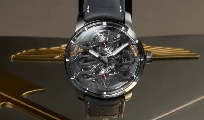 Tourbillon with Three Flying Bridges Aston Martin Edition