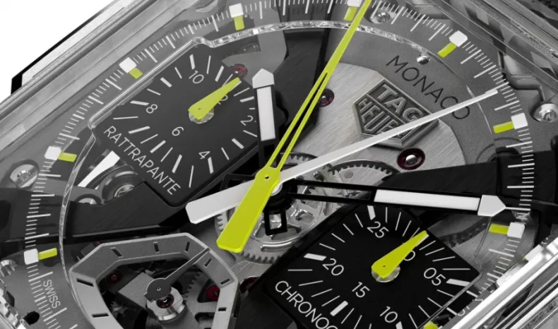 Monaco Split-Seconds Chronograph in TH-Titanium