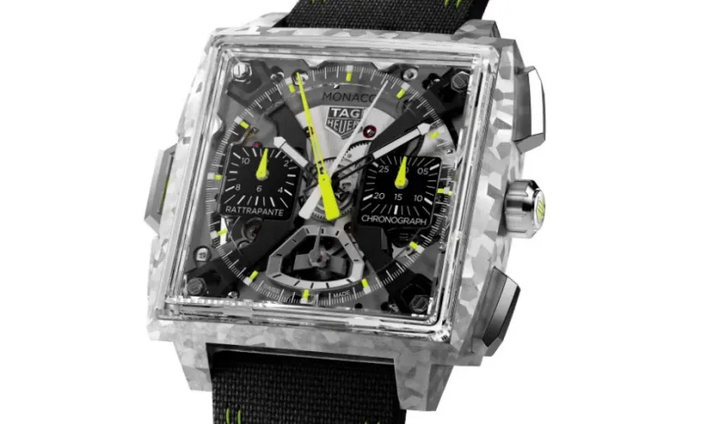 Monaco Split-Seconds Chronograph in TH-Titanium