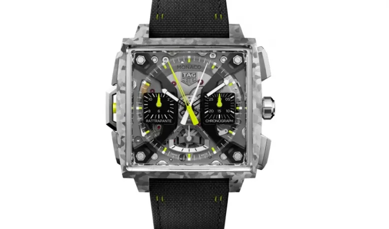 Monaco Split-Seconds Chronograph in TH-Titanium