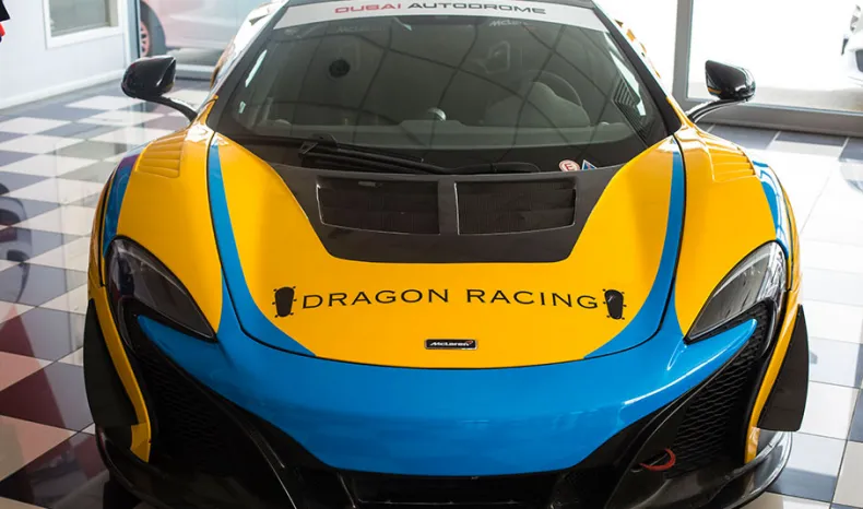 Car at Dubai Autodrome