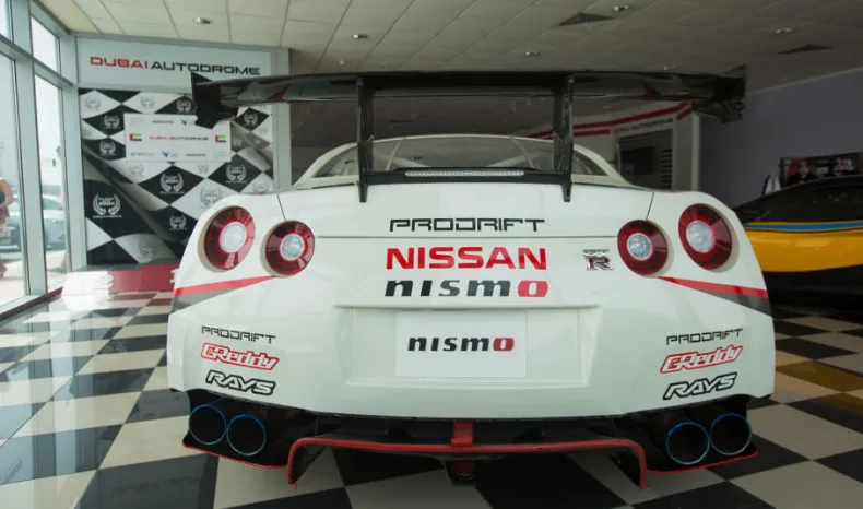 Car at Dubai Autodrome
