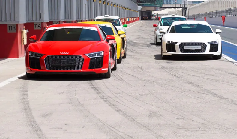 Car at Dubai Autodrome