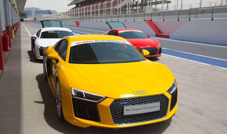 Car at Dubai Autodrome