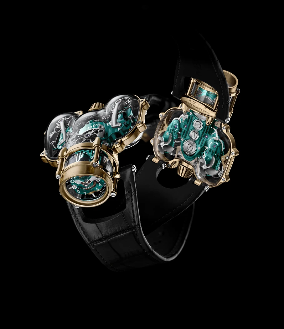 MB&F has a new version of the HM9 - Sapphire Vision (SV)