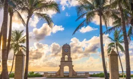 Worth Avenue Clock Palm Beach