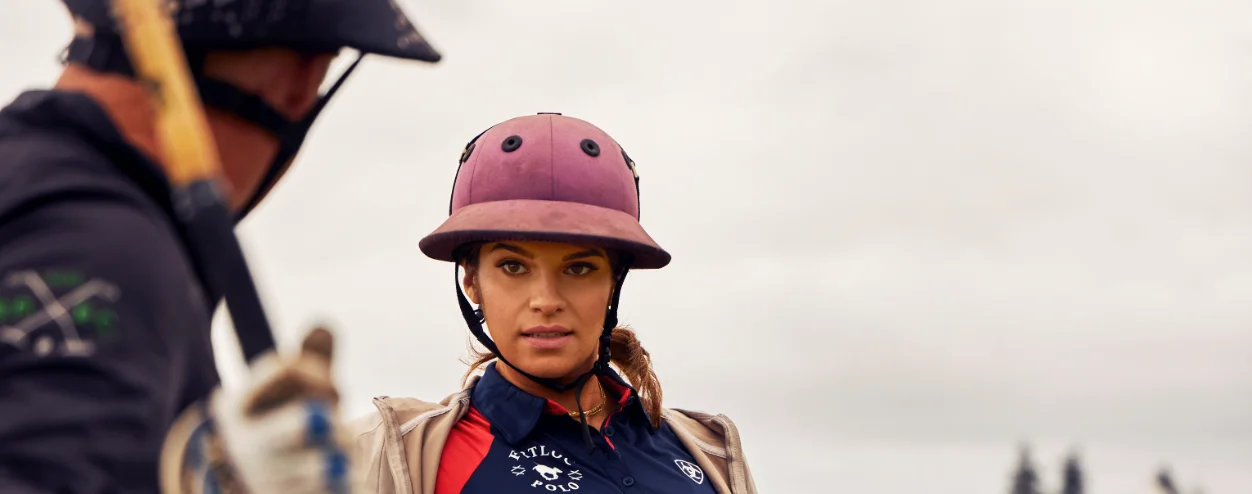Raquel Romans playing polo in Seattle