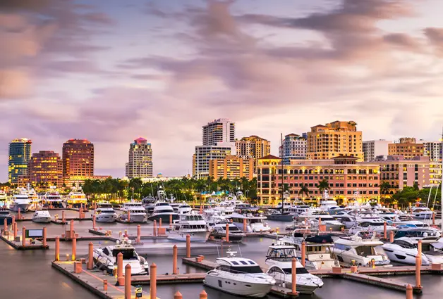 West Palm Beach Skyline