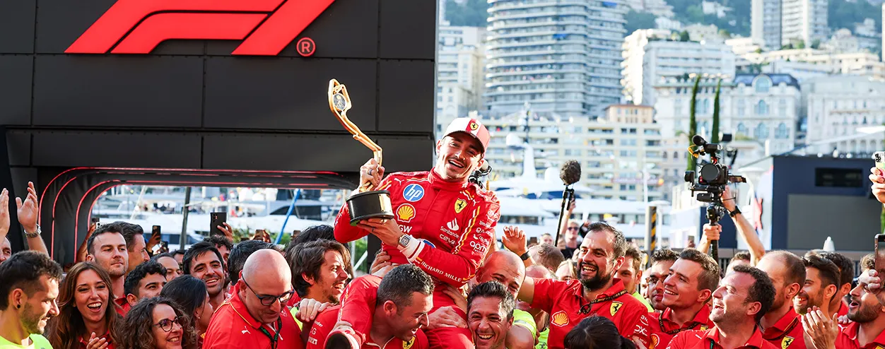 Charles Leclerc at 2024 Monaco GP