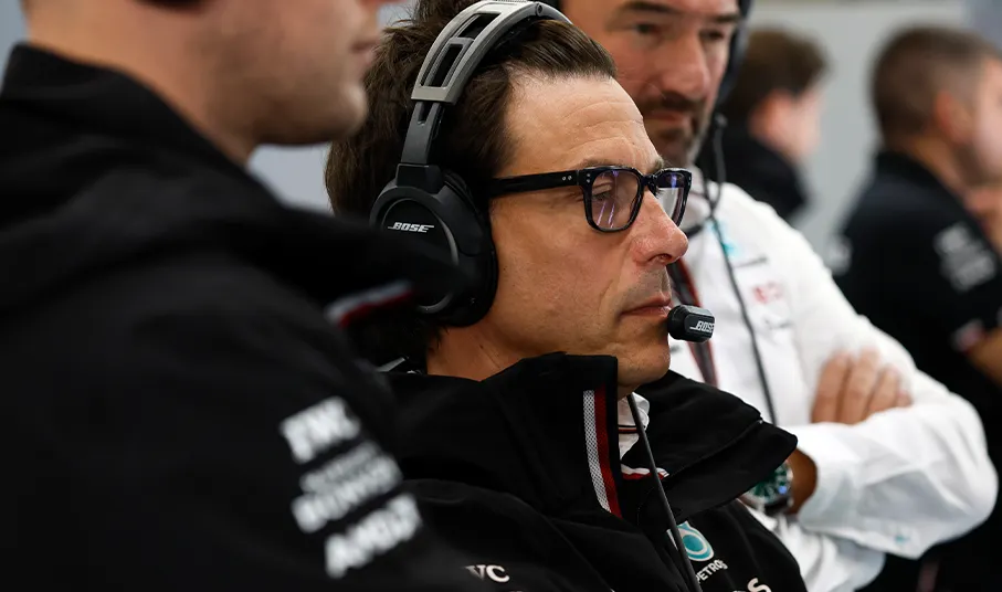 With a net worth of $1.6 billion, Toto Wolff gets it done.