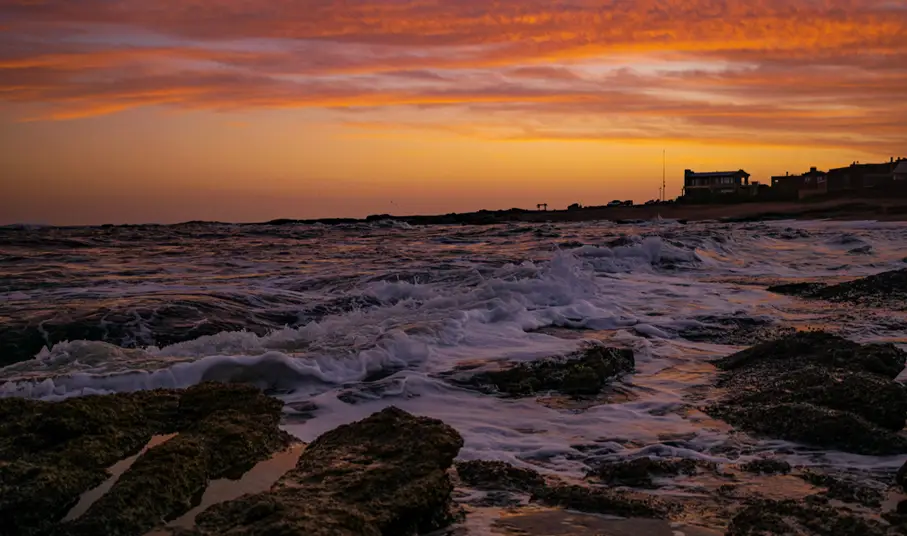 Sunset on Jose Ignacio