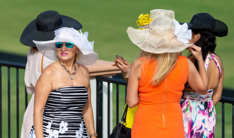Polo spectators