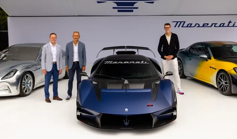 Maserati MC20 rear view