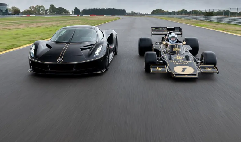 Evija Fittipaldi Electric hypercar