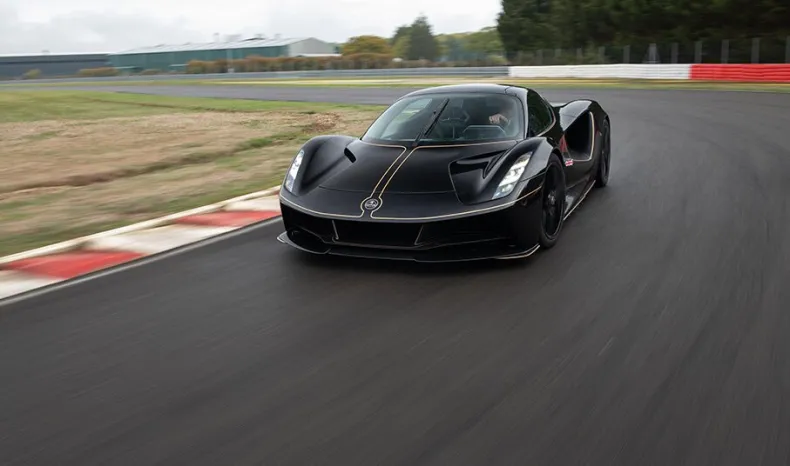 Evija Fittipaldi Electric hypercar
