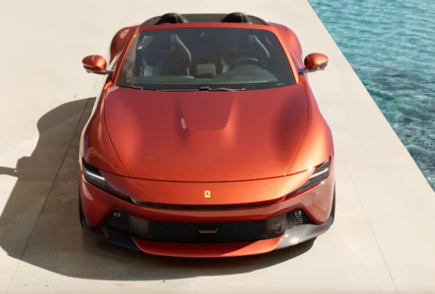 The Amalfi Spider Brings Open-Top Elegance to the Roma's Successor