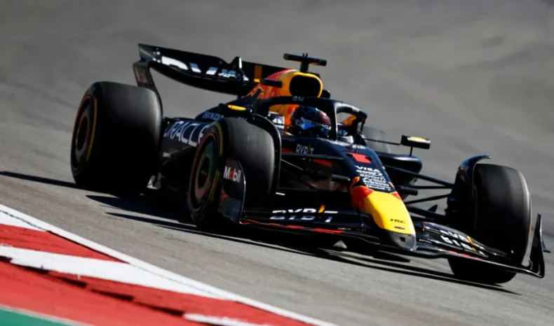 Watching the 2024 Formula 1 GP in Austin.