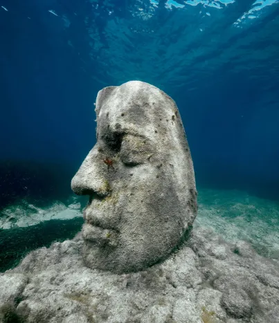 Jason deCaires Taylor's Eco-Friendly Museum in Cannes.
