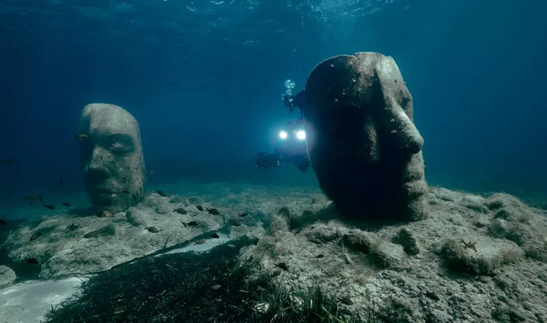 Jason deCaires Taylor's Eco-Friendly Museum in Cannes.