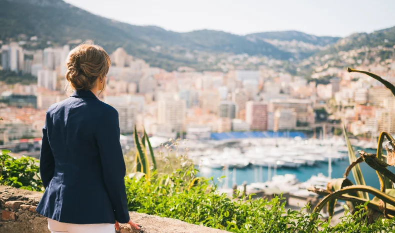 Le Rocher, overlooking Port Hercules