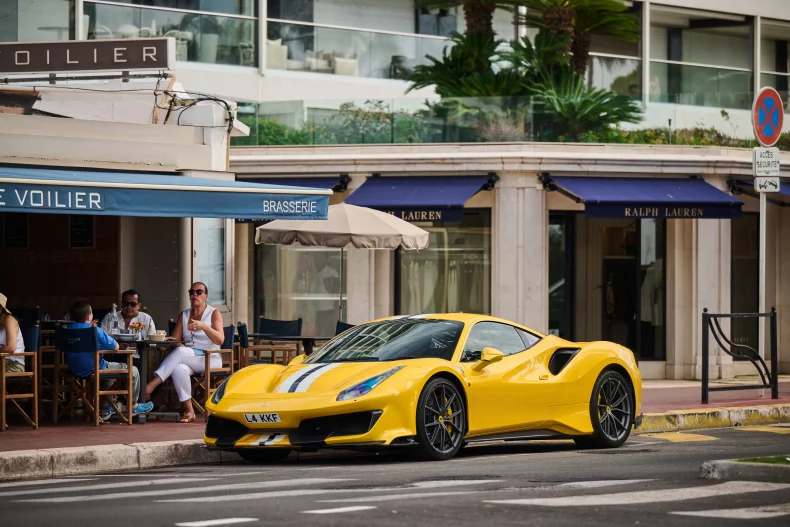 Ferrari on  La Croisette, Cannes