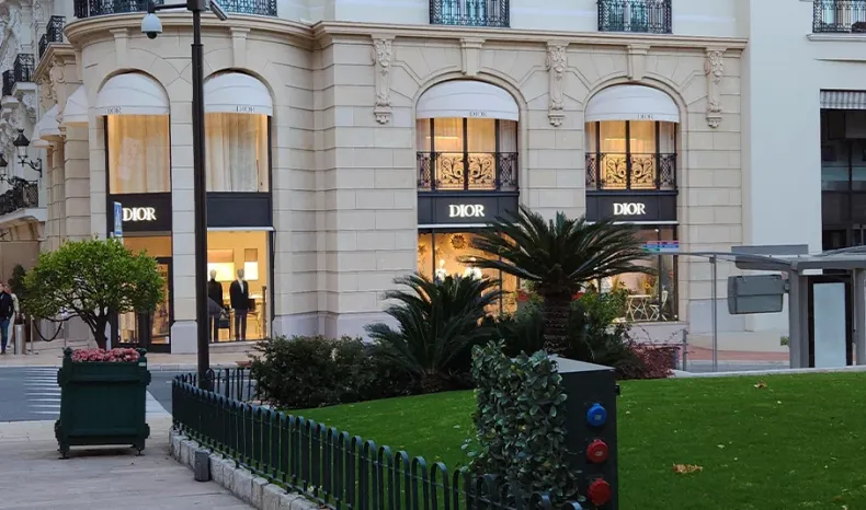 Dior Store at Hotel Hermitage