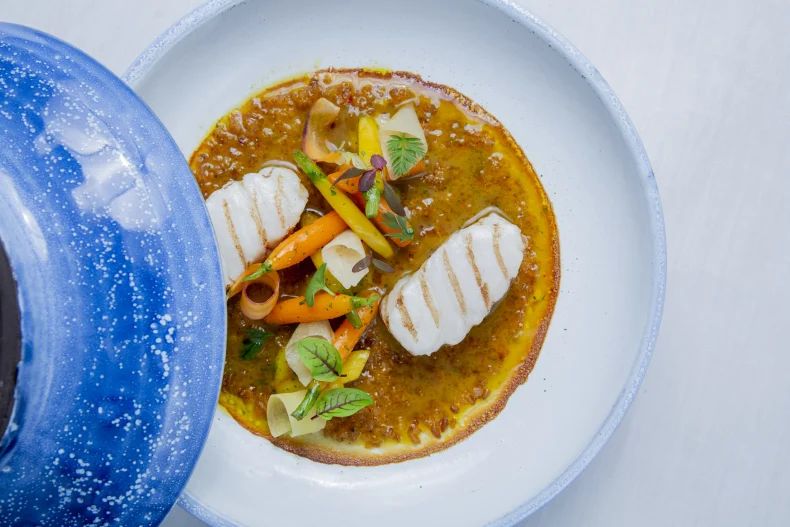Plate at Louis XV - Alain Ducasse