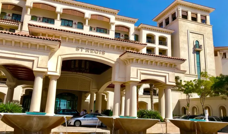 St. Regis Saadiyat Island Resort Entrance