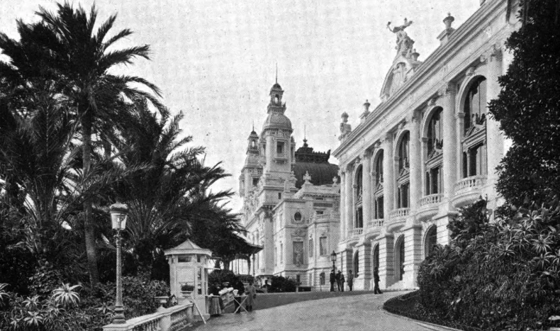Old photo of Opera de Monte Carlo