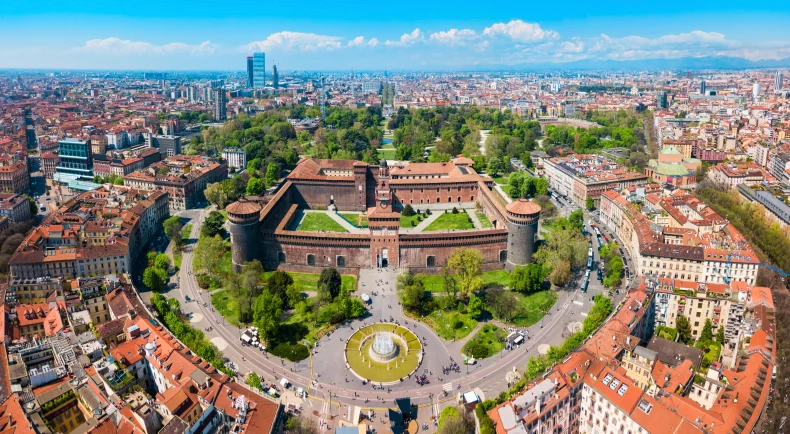 Castello Sforzesco in Paco Sempione