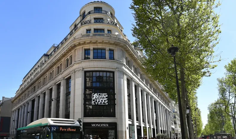 Lafayette department store Paris