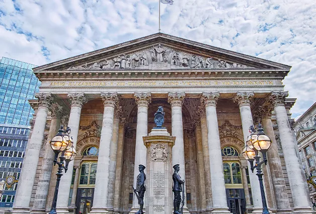 The Royal Exchange - a luxury shopping haven in the heart of London
