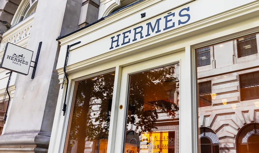 Hermes at The Royal Exchange