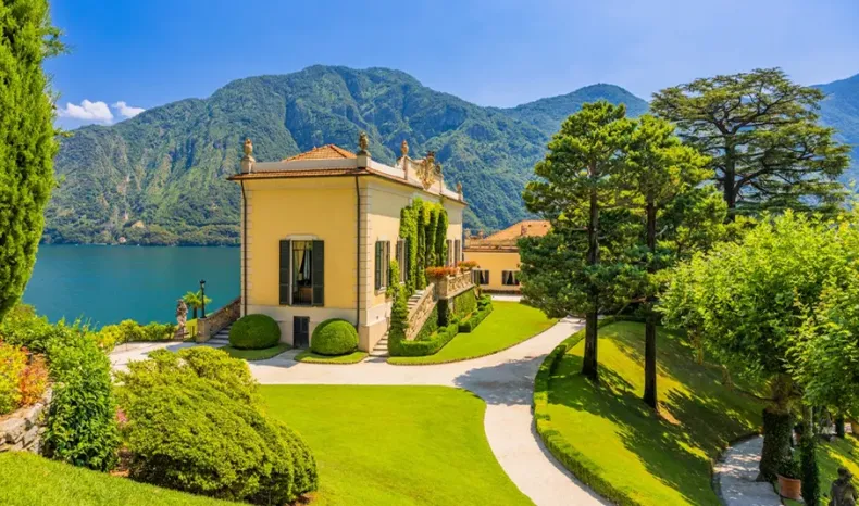 Loggia Durini at Villa del Balbianello