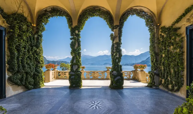 Loggia Durini at Villa del Balbianello