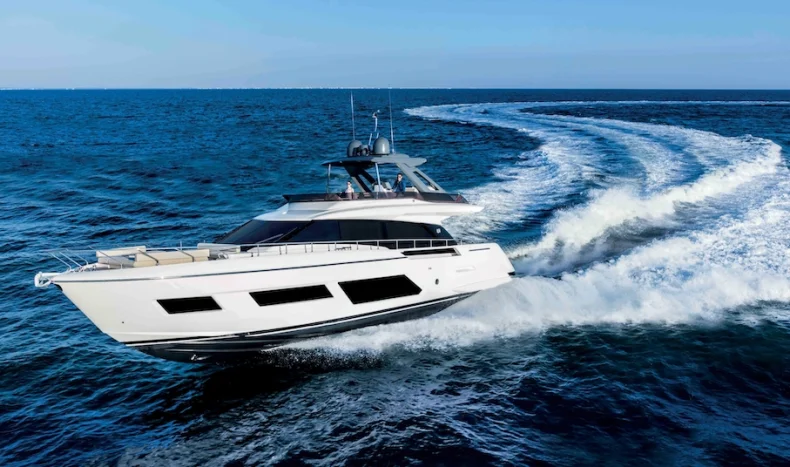 Ferretti 670 yacht