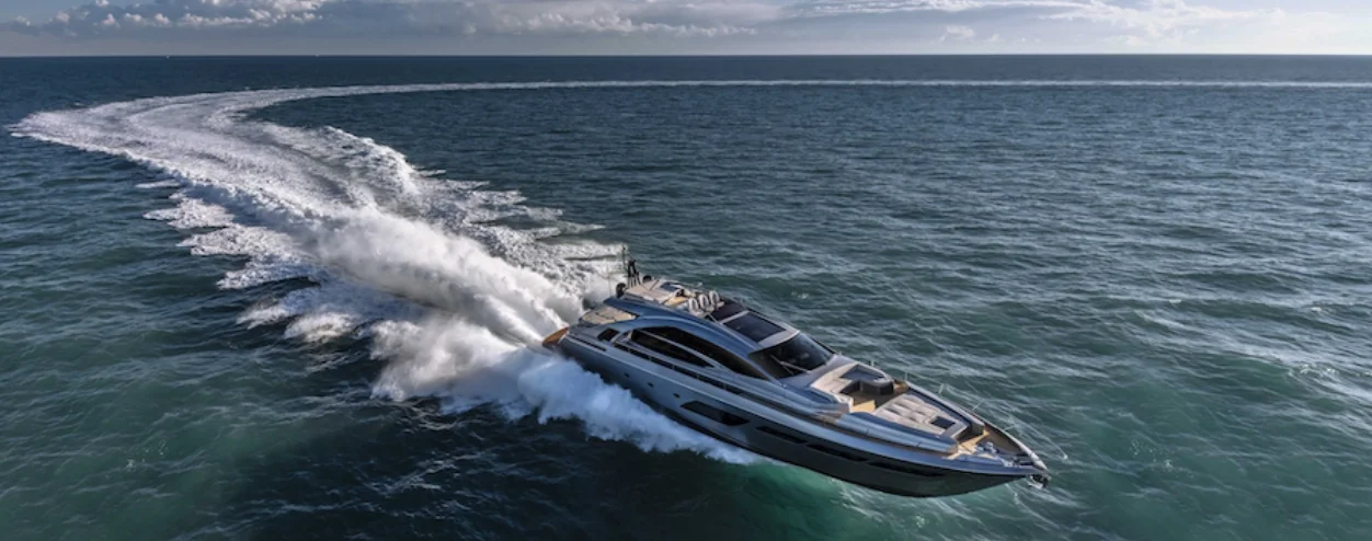 Pershing 8X luxury yacht