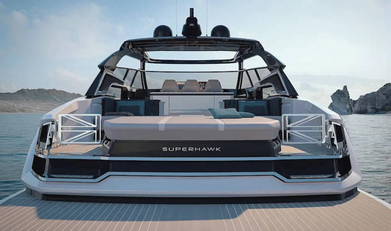 Sunseeker Superhawk 55 yacht