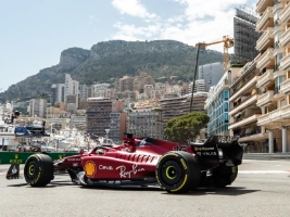 Ferrari F1 Car in Monaco