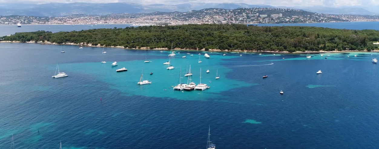 French Riviera coastline