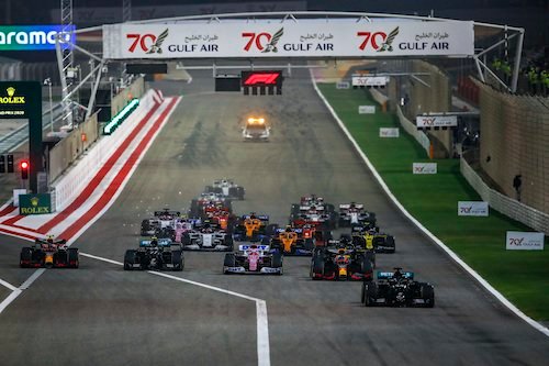Bahrain GP 2020 Race Start